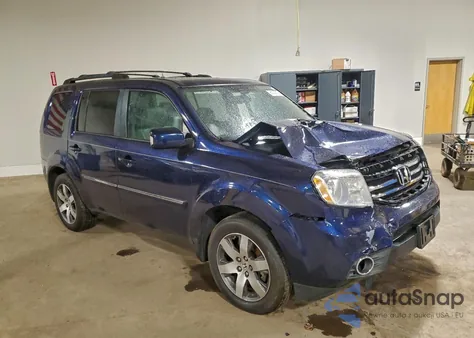 2014 Honda Pilot Touring из США, поврежденный, VIN 5FNYF4H92EB043131